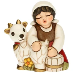 THUN Mungitrice di capre Presepe Classico Rosso* Presepe