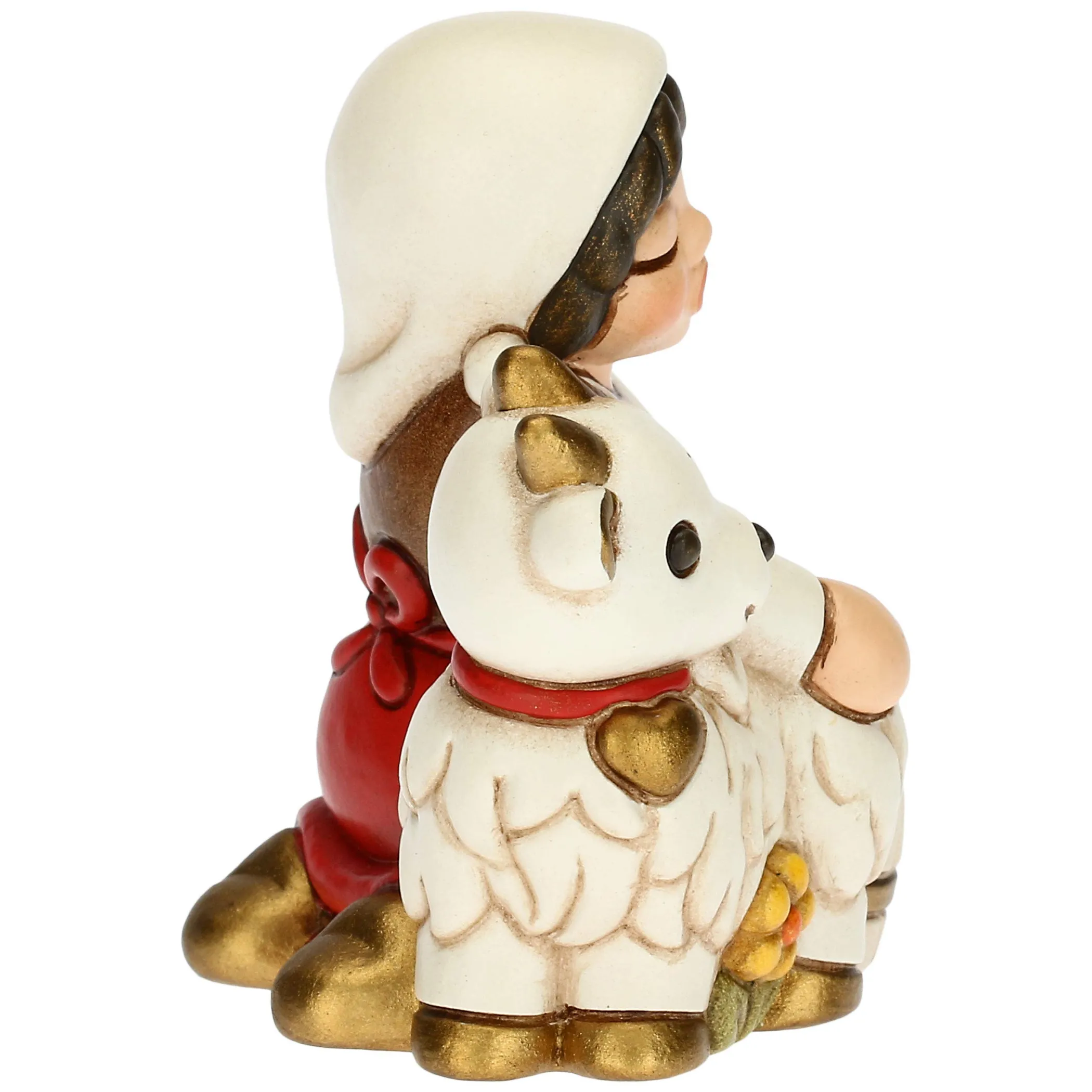 THUN Mungitrice di capre Presepe Classico Rosso* Presepe