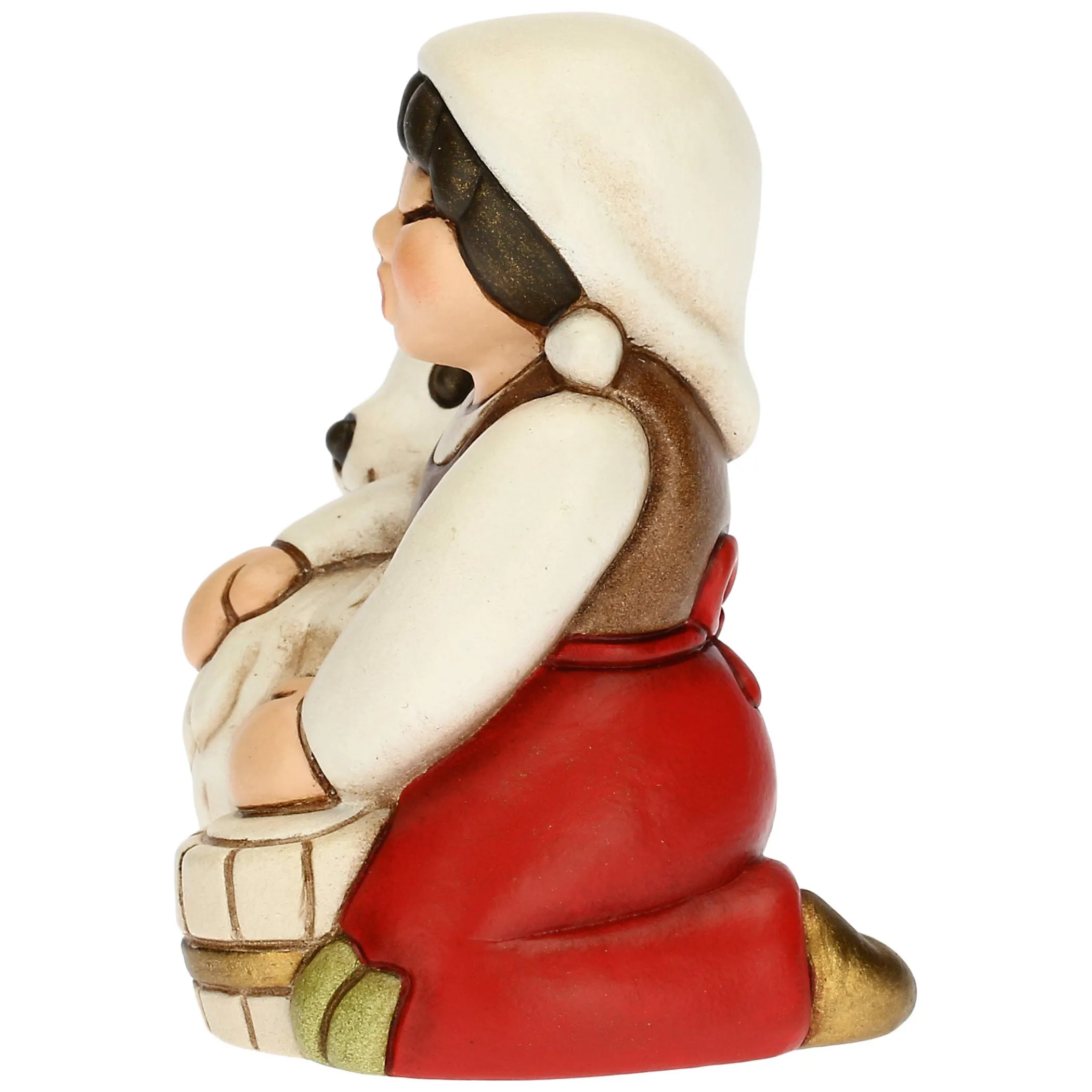 THUN Mungitrice di capre Presepe Classico Rosso* Presepe