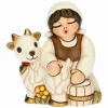 THUN Mungitrice di capre Presepe Classico bianco* Presepe