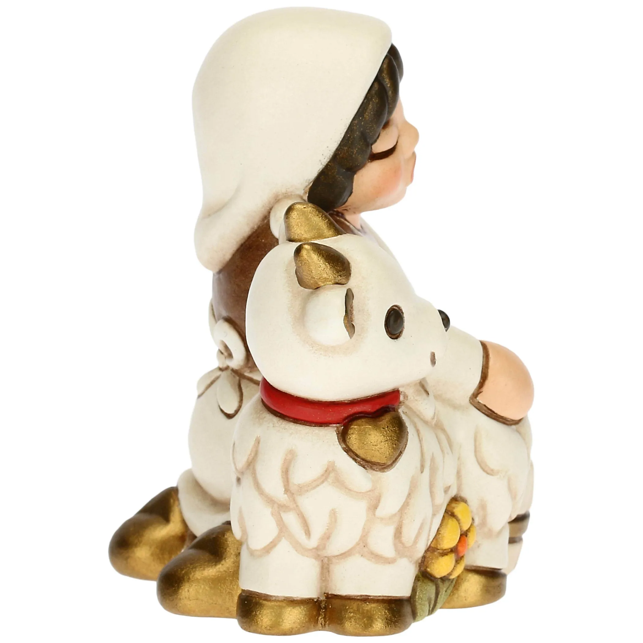 THUN Mungitrice di capre Presepe Classico bianco* Presepe