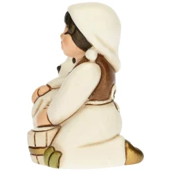 THUN Mungitrice di capre Presepe Classico bianco* Presepe