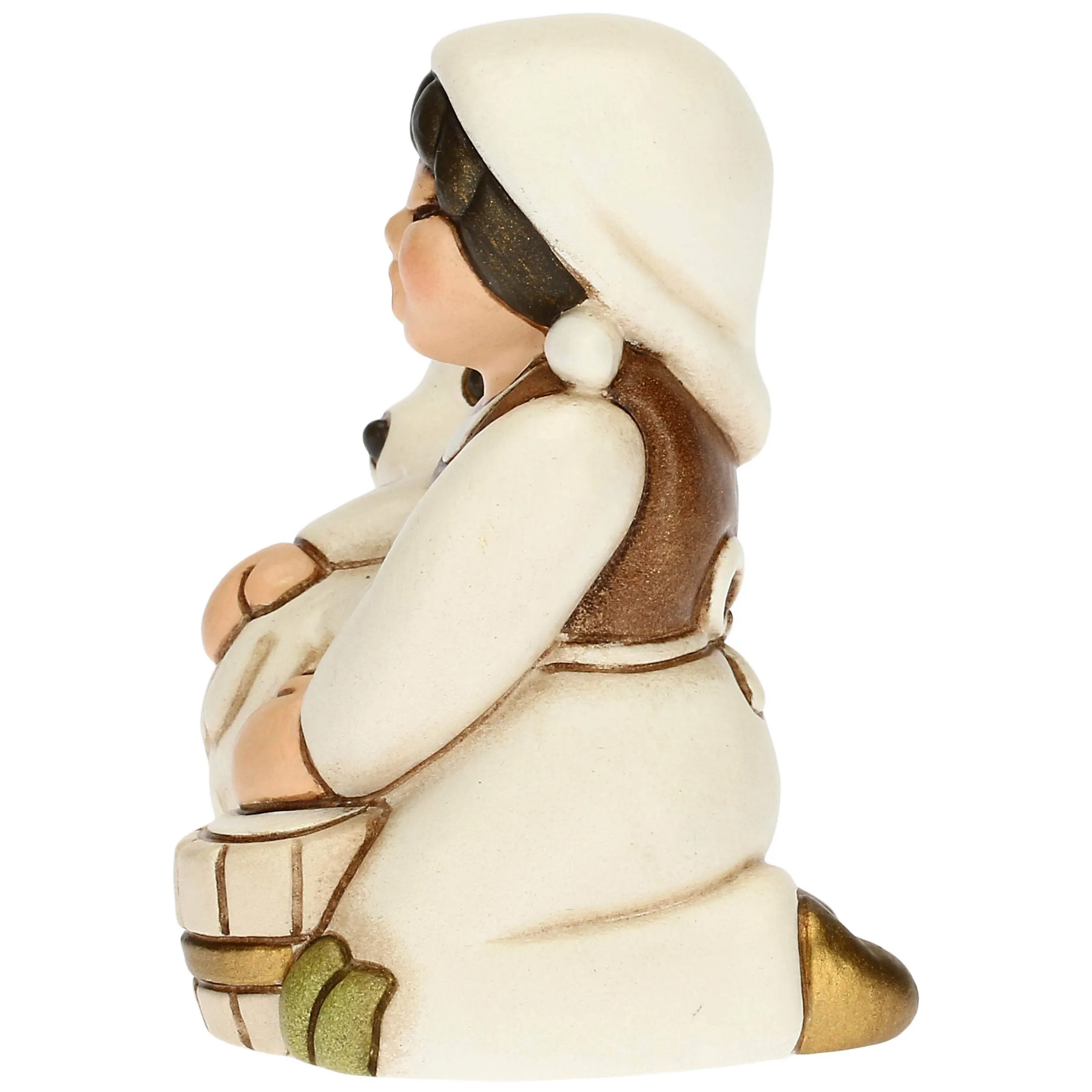 THUN Mungitrice di capre Presepe Classico bianco* Presepe