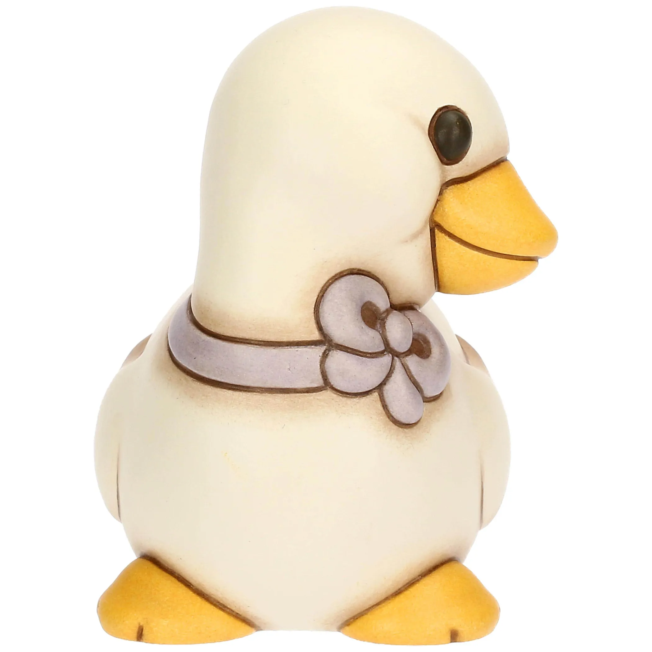 THUN Oca in ceramica seduta con fiocco* Animali E Mini Animali|Figure