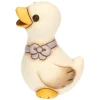 THUN Oca Julie in ceramica con fiocco lilla in piedi* Animali E Mini Animali|Figure
