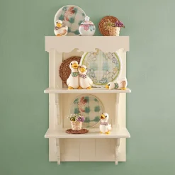 THUN Oca Julie in ceramica con fiocco lilla in piedi* Animali E Mini Animali|Figure