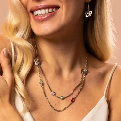 THUN Orecchini cerchio con farfalla Leyla* Orecchini