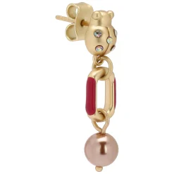 THUN Orecchini chunky con coccinella e perla* Orecchini