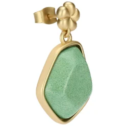 THUN Orecchini pendenti con fiore e pietra* Orecchini