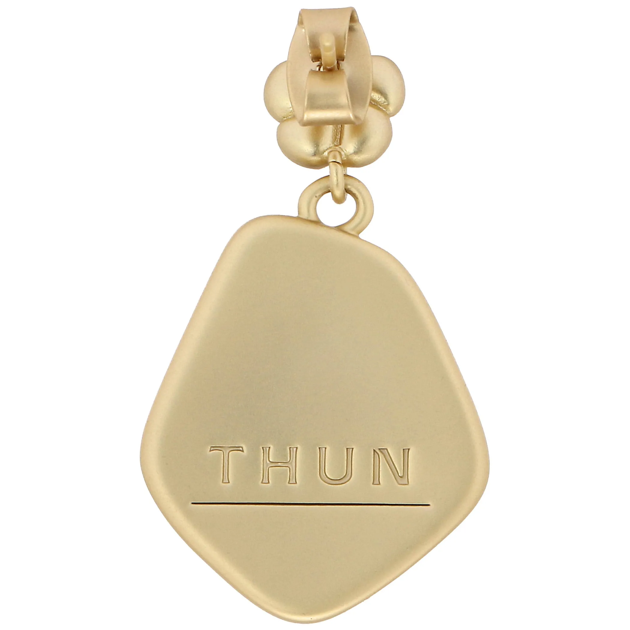 THUN Orecchini pendenti con pietra ceramica e fiore* Orecchini