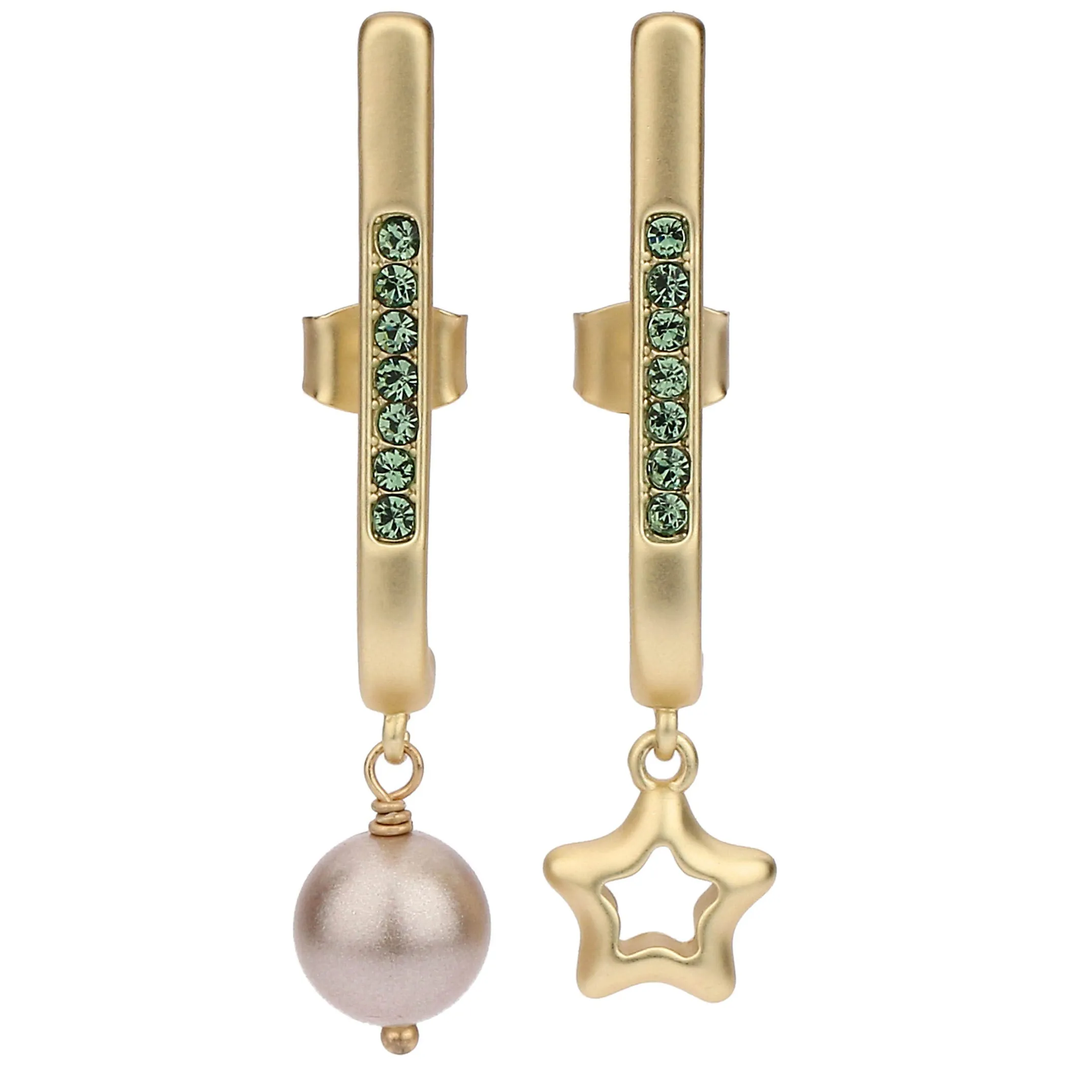 THUN Orecchini pendenti con stella e perla* Orecchini