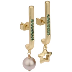 THUN Orecchini pendenti con stella e perla* Orecchini