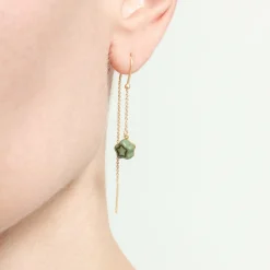 THUN Orecchini pendenti con stella in ceramica* Orecchini