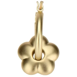 THUN Orecchini tondi con fiore smaltato* Orecchini