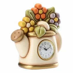 THUN Orologio da tavolo con annaffiatoio e fiori* Orologi|Orologi