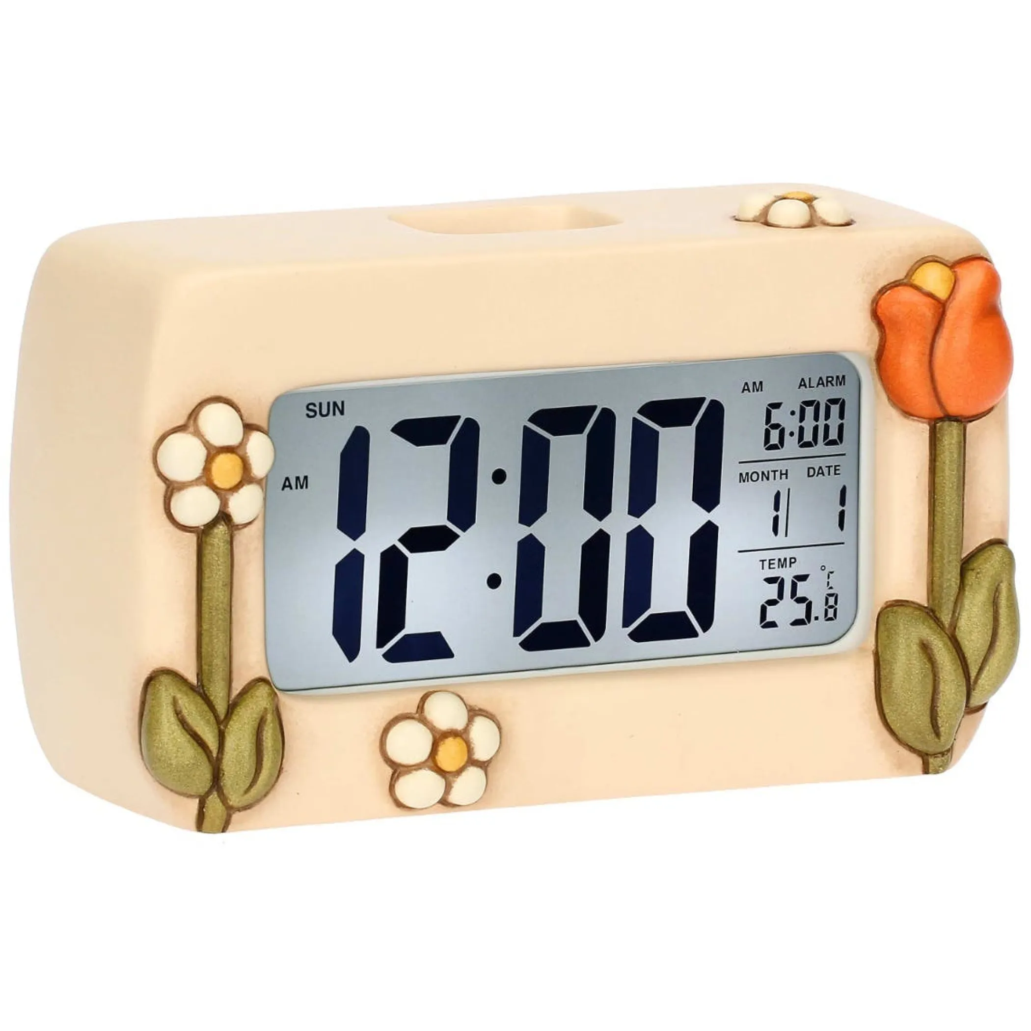 THUN Orologio digitale da tavolo in ceramica Happy Country* Orologi|Orologi