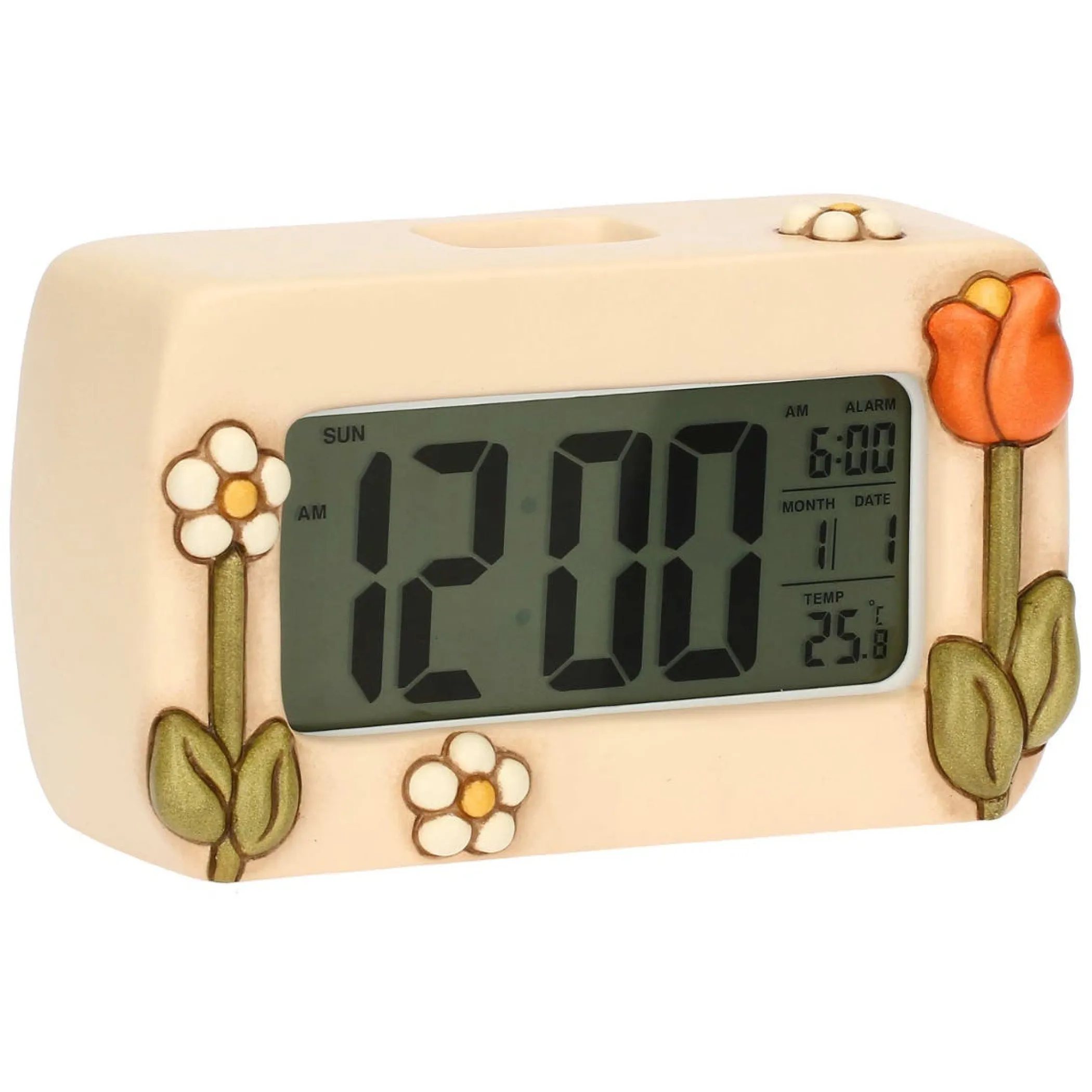 THUN Orologio digitale da tavolo in ceramica Happy Country* Orologi|Orologi