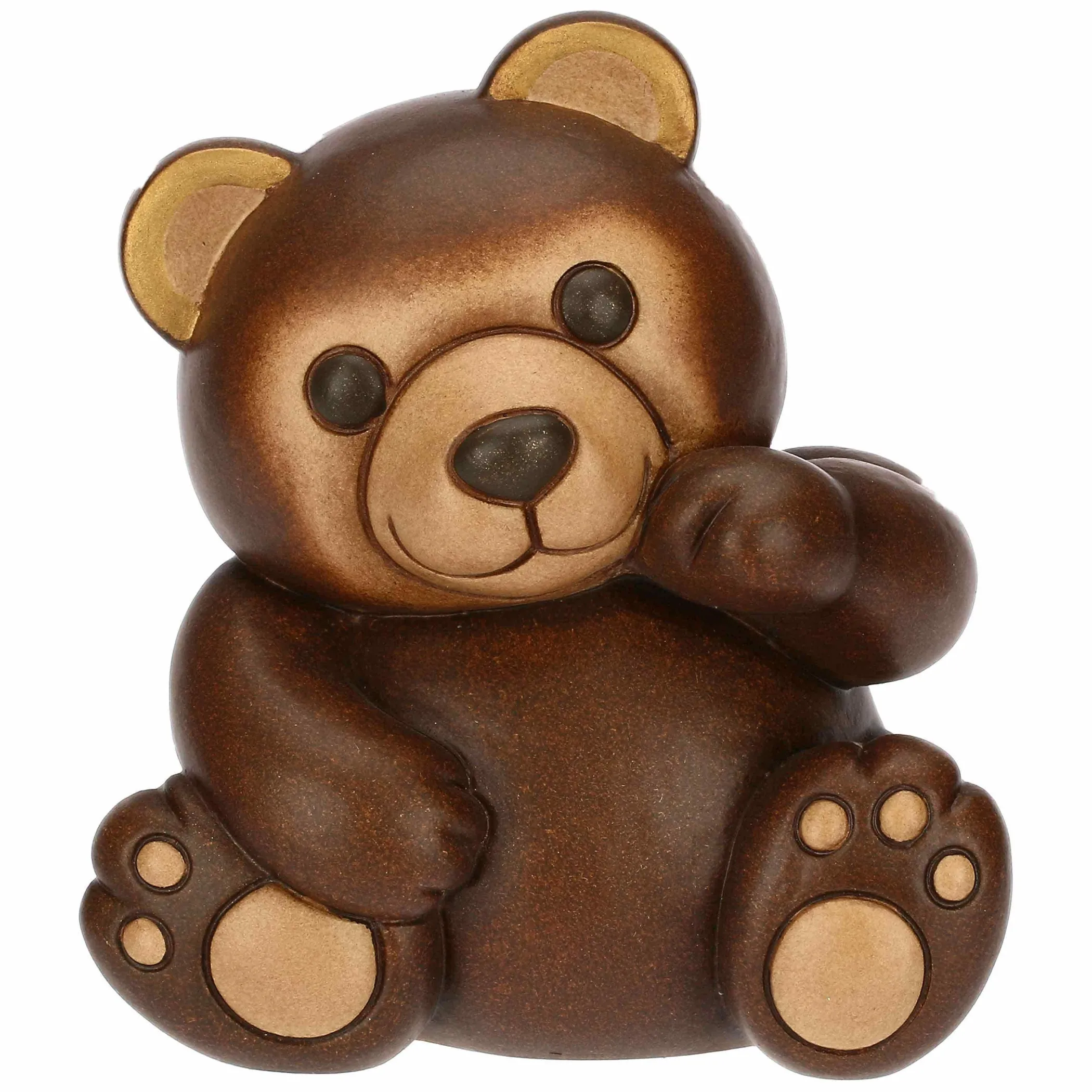 THUN Orso Bruno in ceramica AbbracciAMI* Animali E Mini Animali|Figure