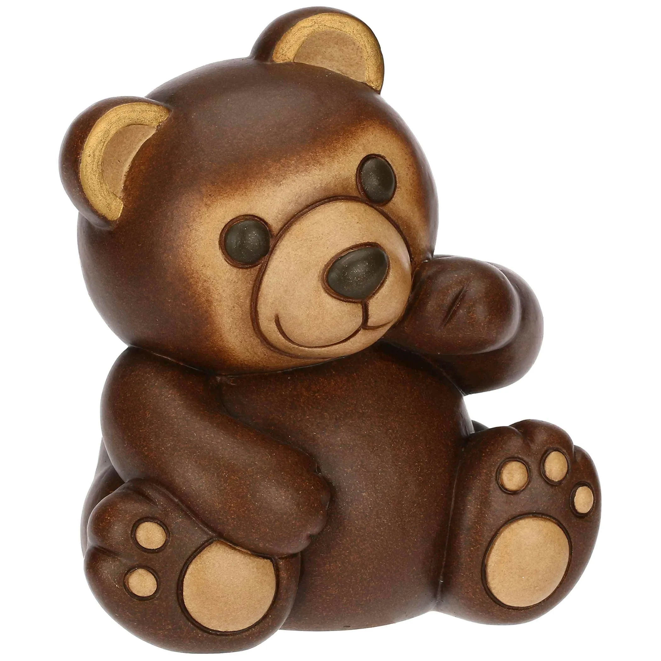 THUN Orso Bruno in ceramica AbbracciAMI* Animali E Mini Animali|Figure