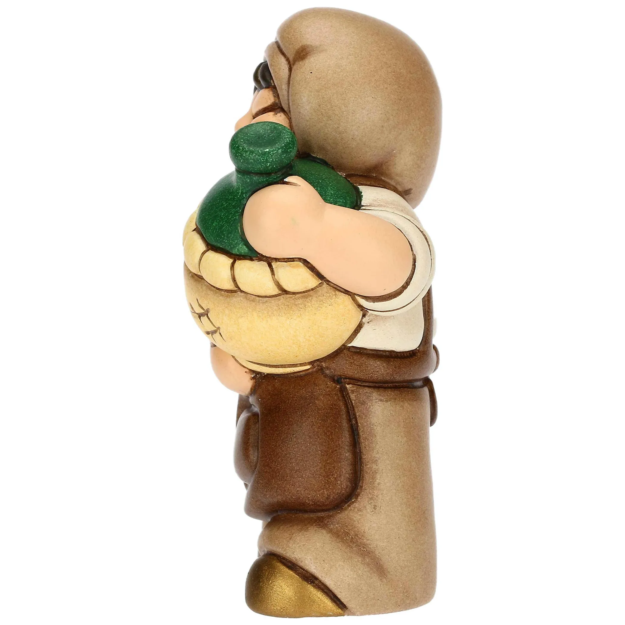 THUN Oste con damigiana in ceramica Presepe Classico bianco* Presepe