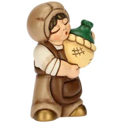 THUN Oste con damigiana in ceramica Presepe Classico bianco* Presepe