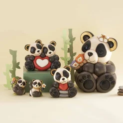 THUN Panda lei in armonia con bambù e farfalla piccolo* Animali E Mini Animali|Figure