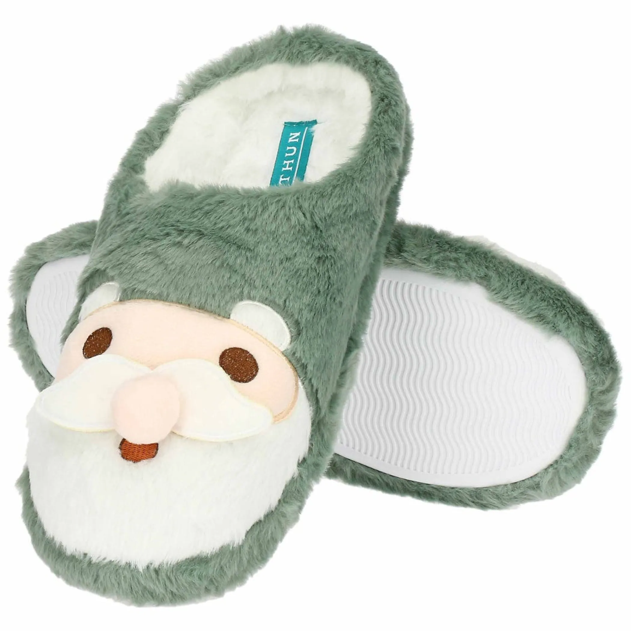 THUN Pantofole in ciniglia con gnomo Oliver Inverno Incantato 40-41* Tessile Casa