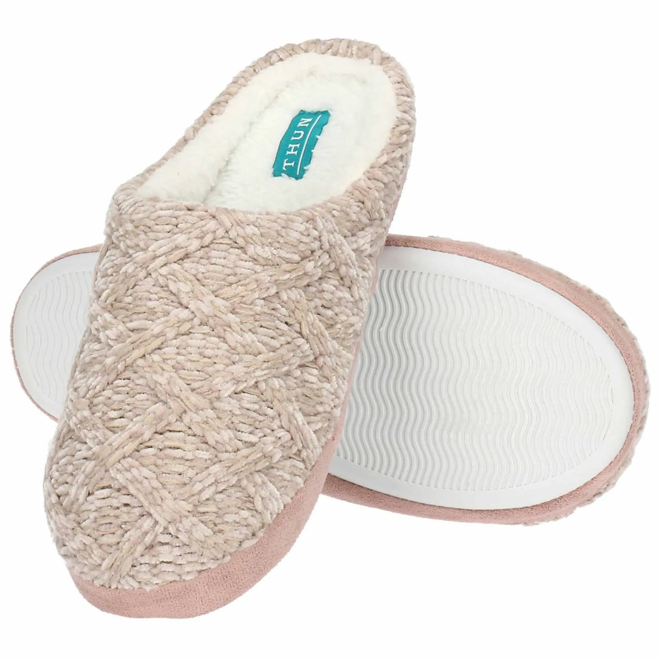 THUN Pantofole in ciniglia intrecciate AbbracciAMI 40-41* Tessile Casa