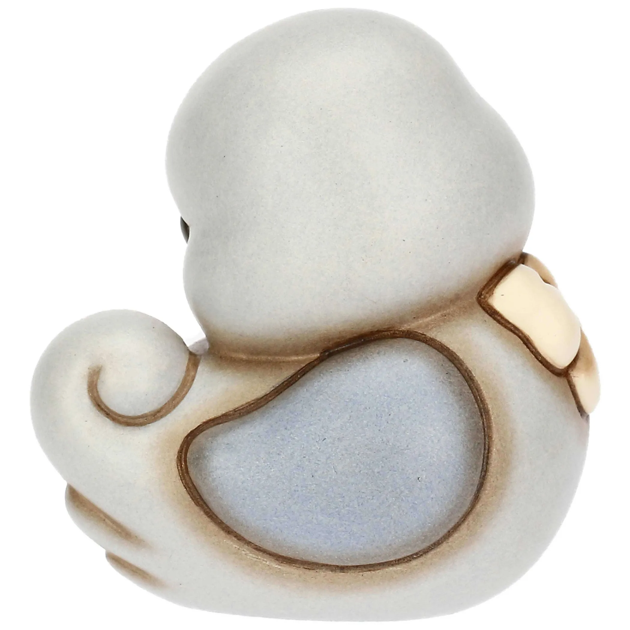 THUN Paperella in ceramica azzurra* Bomboniere Battesimo|Bomboniere Nascita