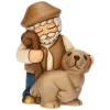 THUN Pastore con cane in ceramica Presepe Classico* Presepe