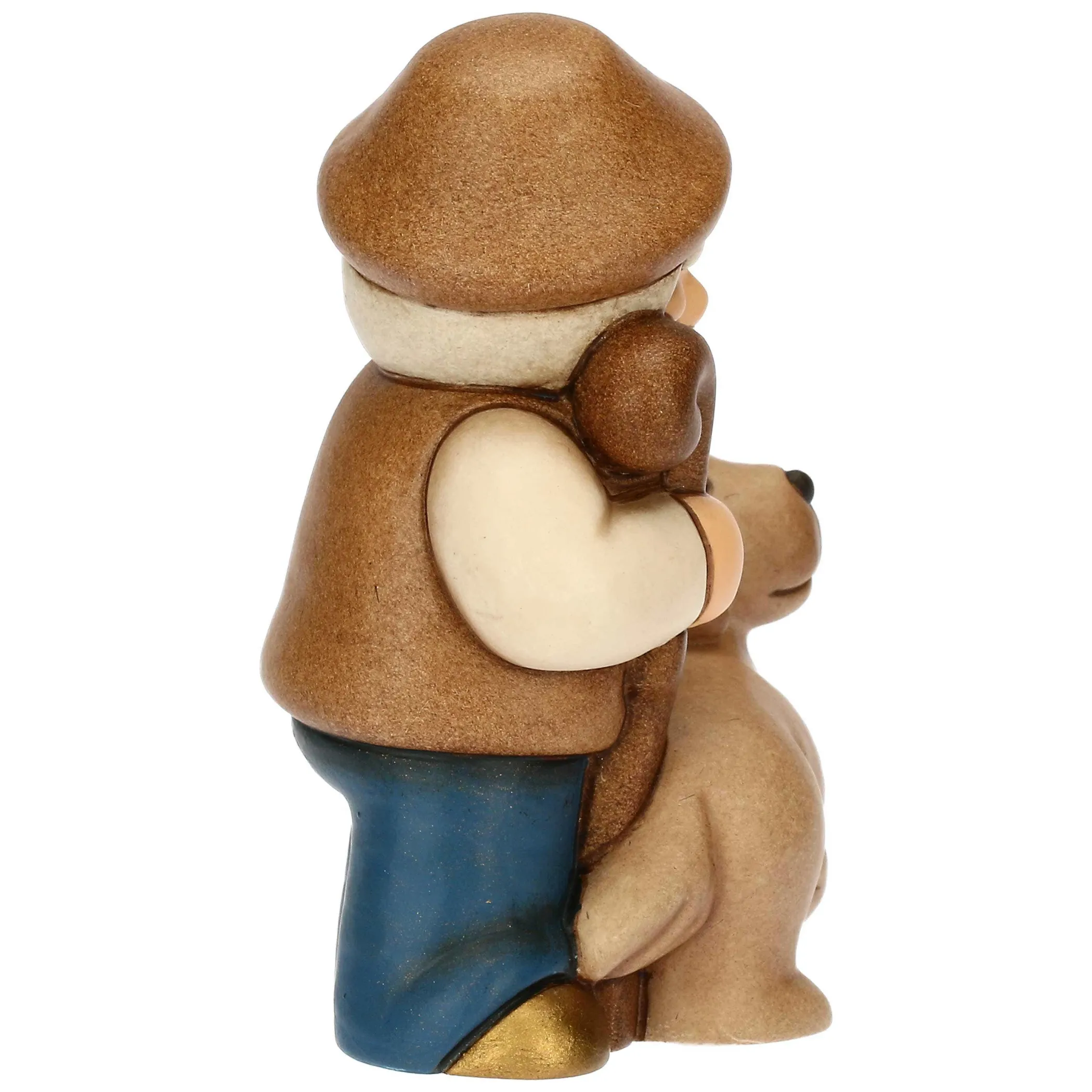 THUN Pastore con cane in ceramica Presepe Classico* Presepe