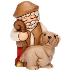 THUN Pastore con cane in ceramica Presepe Classico* Presepe
