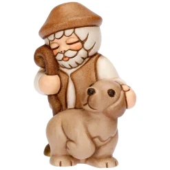 THUN Pastore con cane in ceramica Presepe Classico* Presepe