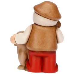 THUN Pastore con cane in ceramica Presepe Classico* Presepe