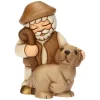 THUN Pastore con cane in ceramica Presepe Classico* Presepe