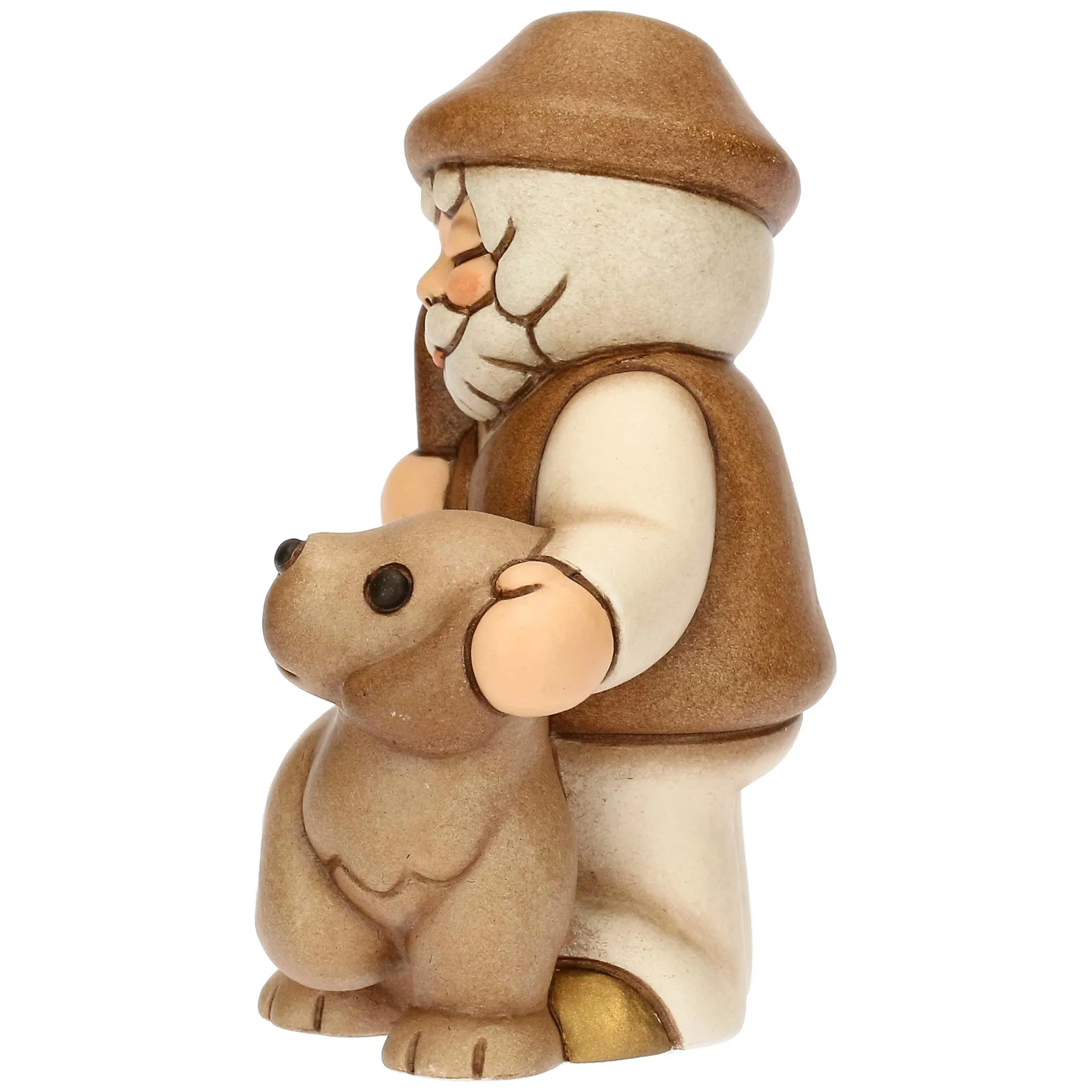 THUN Pastore con cane in ceramica Presepe Classico* Presepe