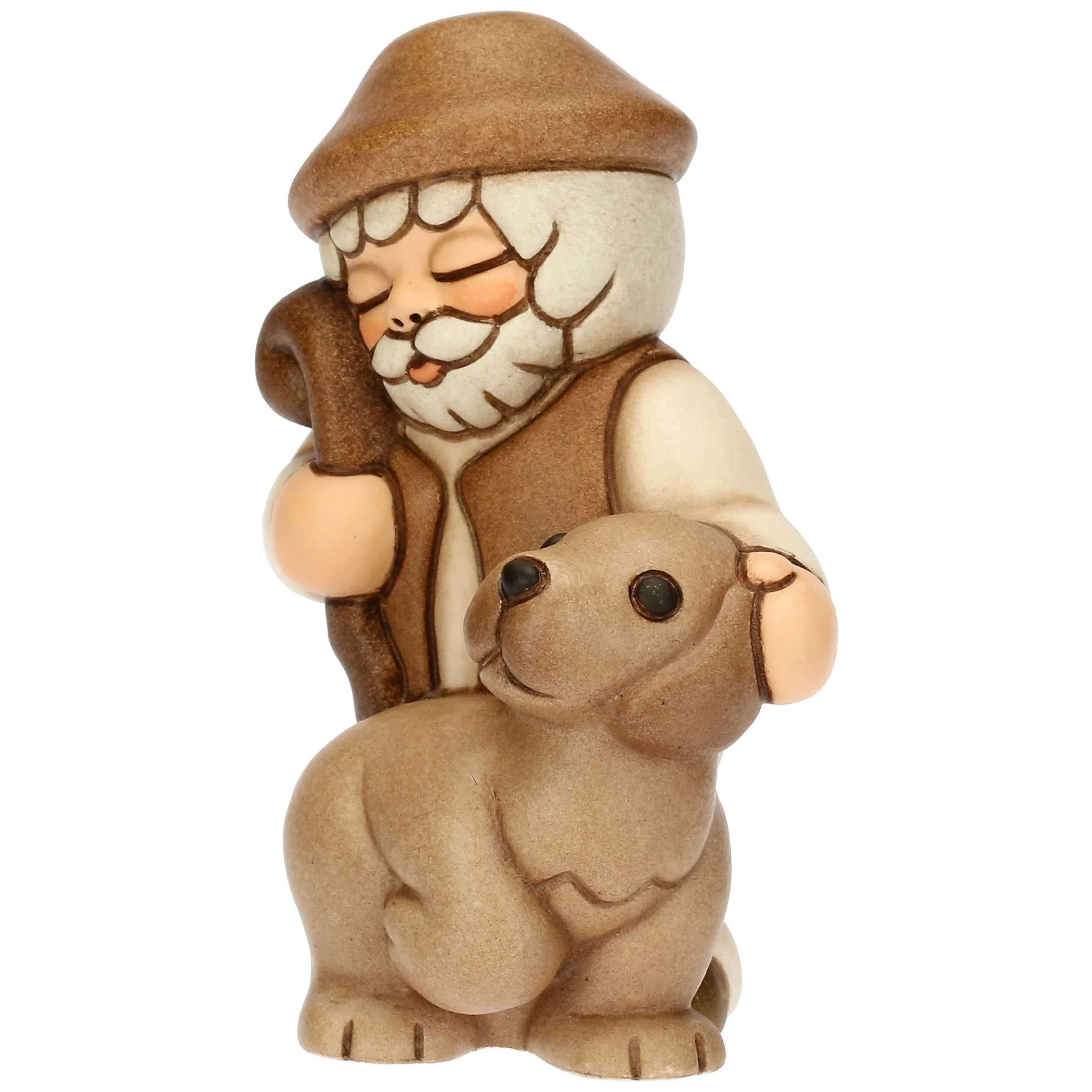 THUN Pastore con cane in ceramica Presepe Classico* Presepe