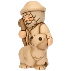 THUN Pastore con cane in ceramica Presepe Classico* Presepe
