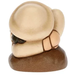 THUN Pastore dormiente in ceramica Presepe Classico champagne* Presepe