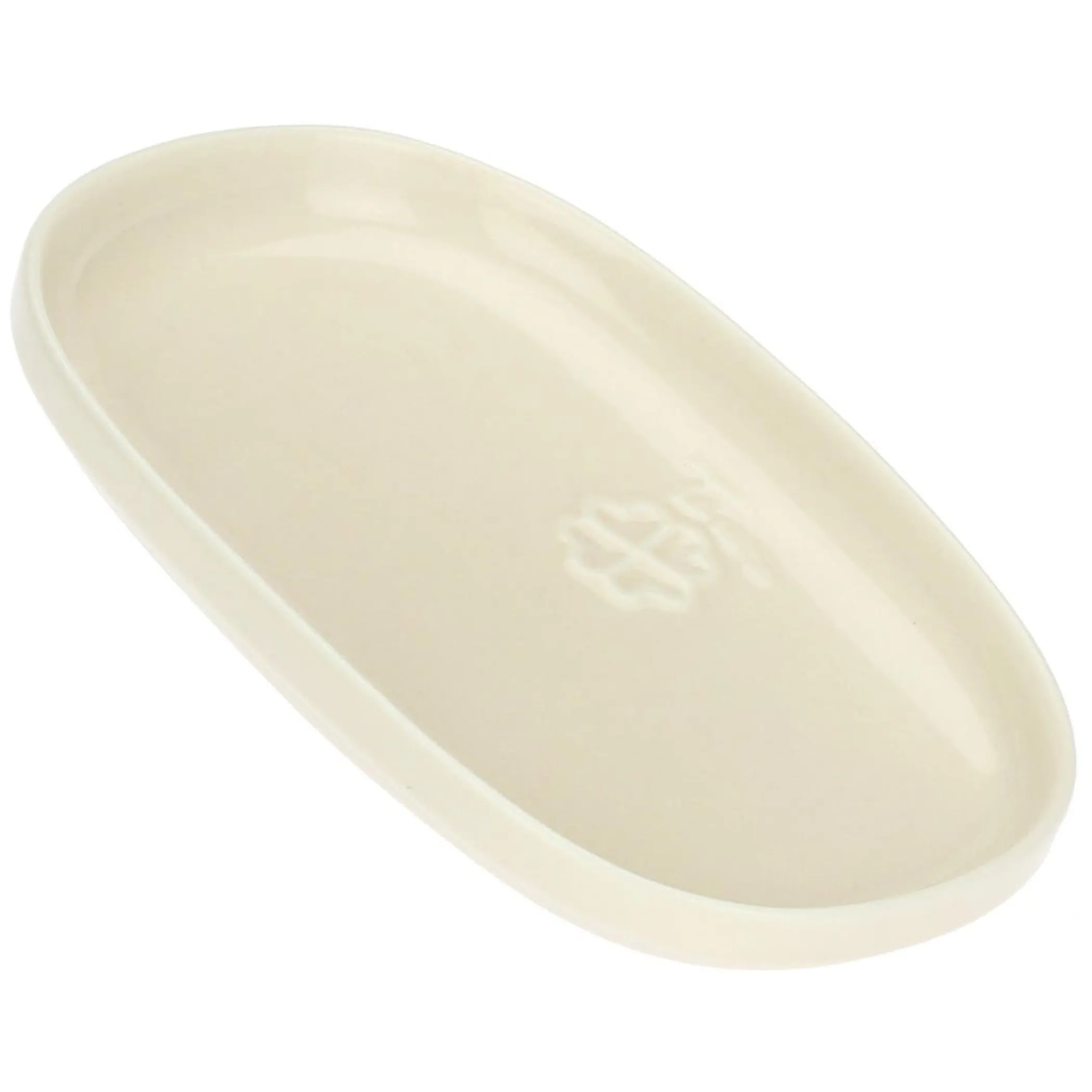 THUN Piattino bianco con quadrifoglio in porcellana* Bomboniere Matrimonio