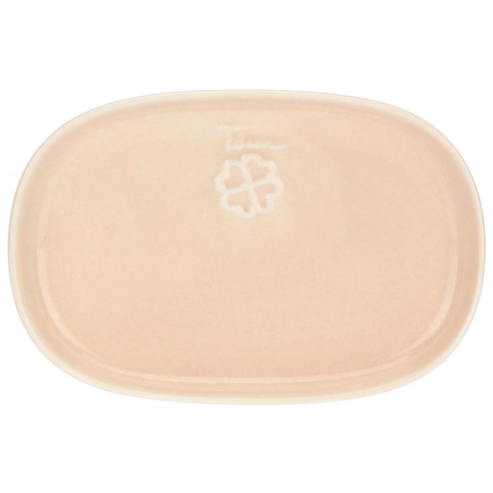 THUN Piattino con quadrifoglio in porcellana* Bomboniere Matrimonio