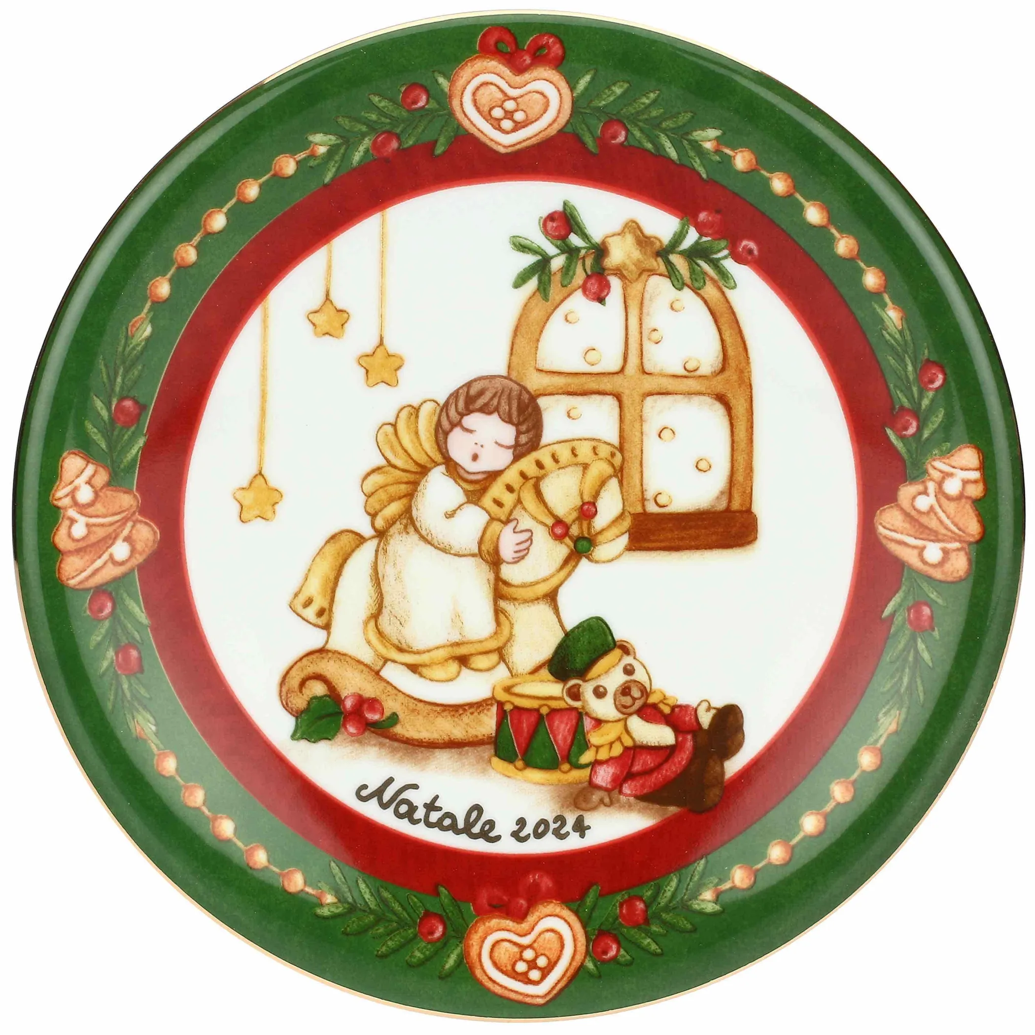 THUN Piattino Dessert Limited Edition 2024 in porcellana Sorprese di Natale* Piatti E Servizi Di Piatti|Accessori Natalizi Per La Tavola