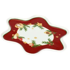 THUN Piatto a forma di stella in porcellana Sorprese di Natale* Piatti E Servizi Di Piatti|Accessori Natalizi Per La Tavola