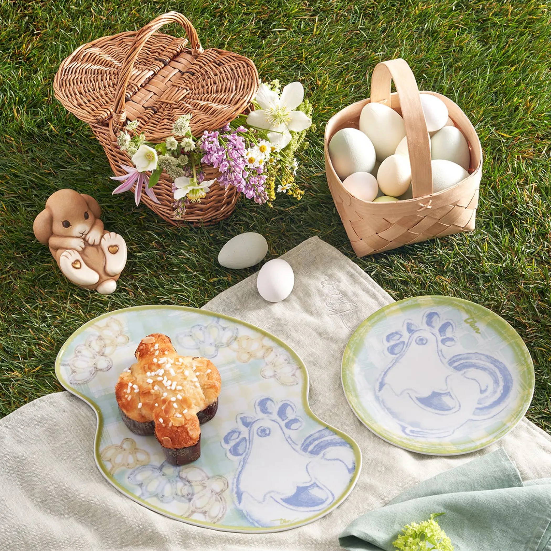 THUN Piatto colomba in porcellana Pasqua* Piatti E Servizi Di Piatti