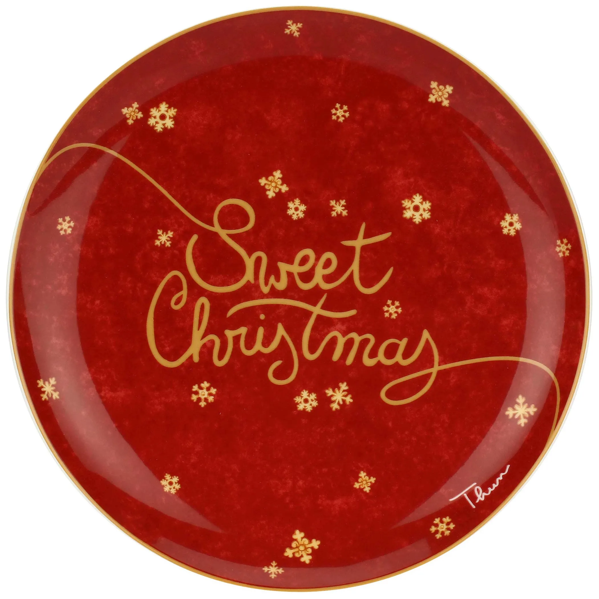 THUN Piatto panettone Sorprese di Natale* Accessori Natalizi Per La Tavola|Piatti E Servizi Di Piatti