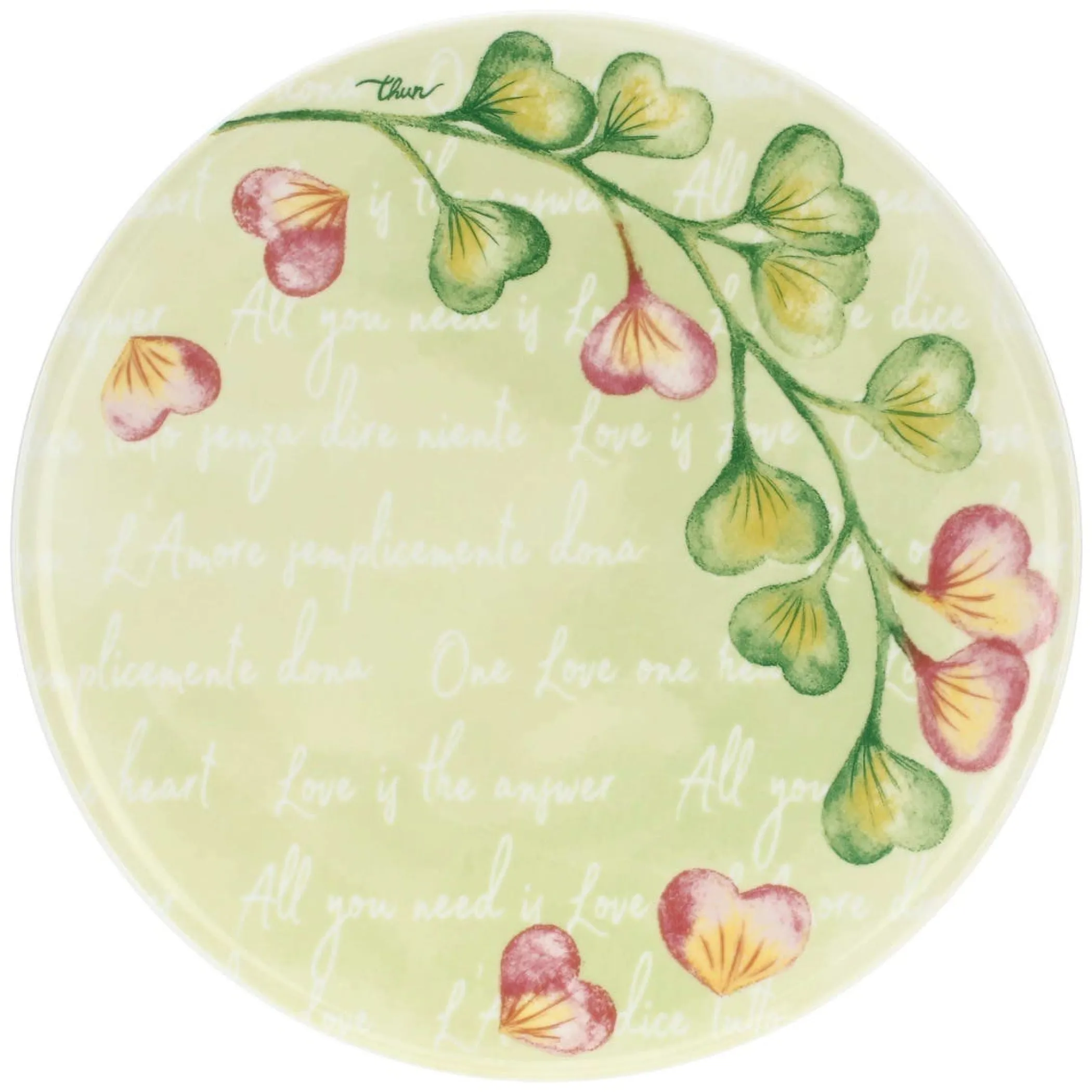 THUN Piatto tavola grande Cuori in fiore* Piatti E Servizi Di Piatti