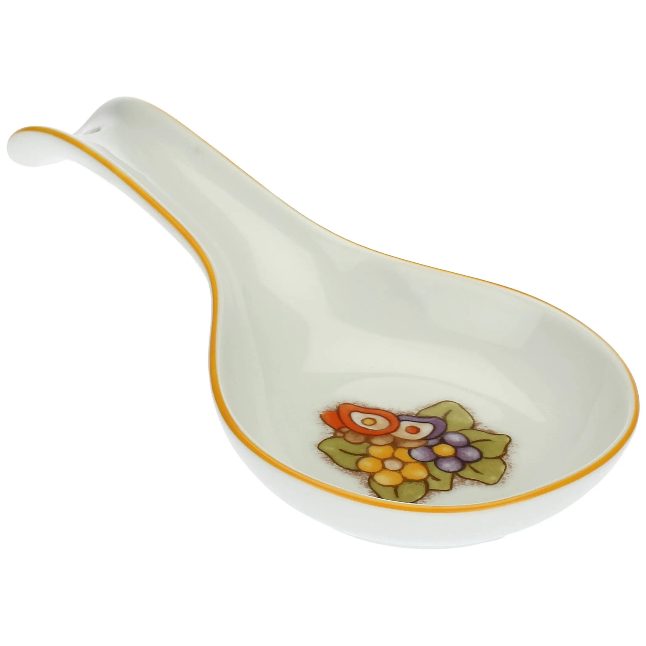 THUN Poggia mestoli in porcellana Country con farfalla e fiori* Country|Posate E Utensili