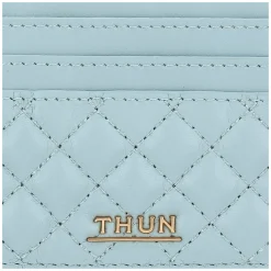 THUN Porta carte in ecopelle, azzurro* Borse, Portafogli E Trousse