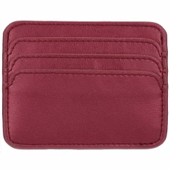 THUN Porta carte in ecopelle, cherry* Borse, Portafogli E Trousse