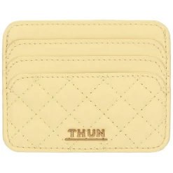 THUN Porta carte in ecopelle, giallo* Borse, Portafogli E Trousse